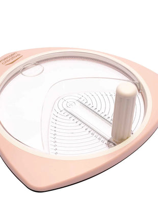 Vaessen Creative • Cirkelsnijder Ø15cm incl. 3 Reservemesjes Roze