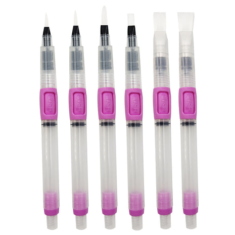 Vaessen Creative • Waterbrush Penselen 6st.