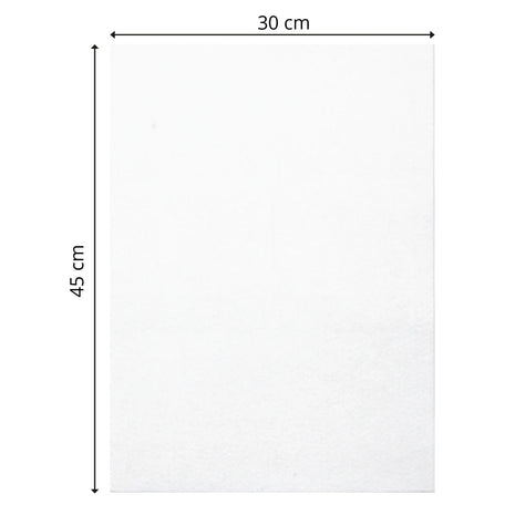 Vaessen Creative • Vilt 3,5mm 30x45cm Wit 1st