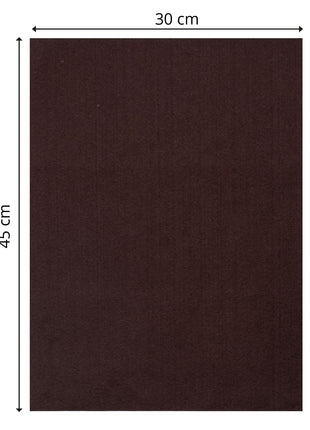 Vaessen Creative • Vilt 3,5mm 30x45cm Donkerbruin
