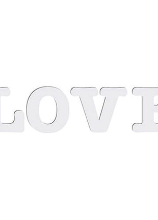 MDF-letters LOVE voor sublimatie