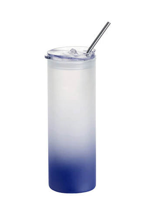 750ml (25oz) Tumbler Frosted marine-blauw voor sublimatie