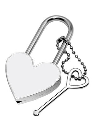 Hangslot Hart voor sublimatie
