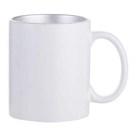 330ml (11oz) Mok met zilveren binnenkant voor sublimatie