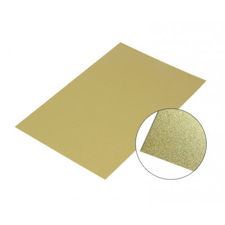 Aluminium plaat 10 x 15 cm  Goudglans voor sublimatie
