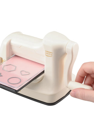 Vaessen Creative • Cut Easy Mini Snij- en Embossingmachine Ivoor