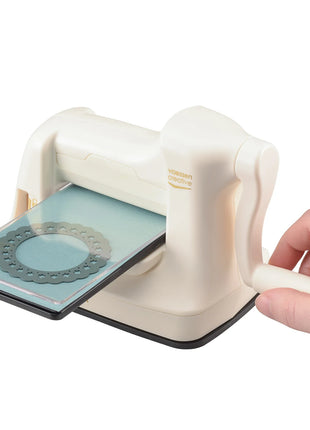 Vaessen Creative • Cut Easy Mini Snij- en Embossingmachine Ivoor