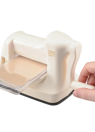 Vaessen Creative • Cut Easy Mini Snij- en Embossingmachine Ivoor