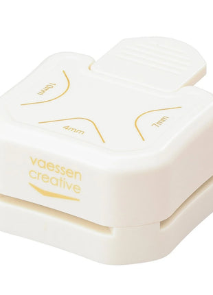 Vaessen Creative • 3-in-1 Hoekpons 4-7-10mm ivory