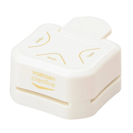 Vaessen Creative • 3-in-1 Hoekpons 4-7-10mm ivory