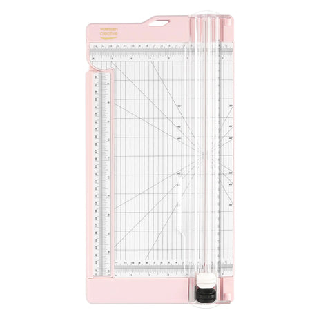 Vaessen Creative • Papiersnijder met Rilfunctie 15x30,5cm Roze