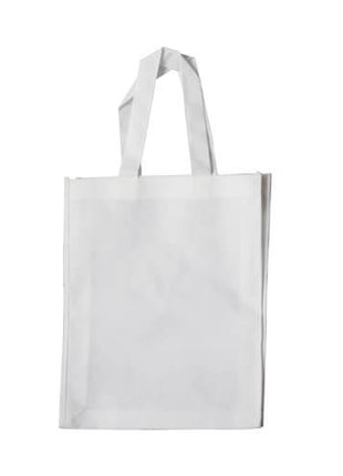 Sublimatie Promotietas wit 26 x 32 cm cm – Non-Woven, bedrukbaar aan beide zijden