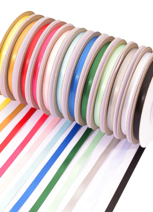 Vaessen Creative • Satijnlint 20mx6mm Multicolour 12st.