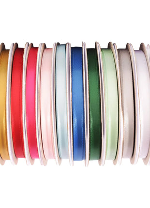 Vaessen Creative • Satijnlint 20mx6mm Multicolour 12st.