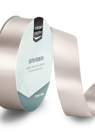 Vaessen Creative • Satijnlint 20mx25mm Beige