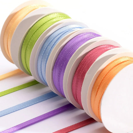 Vaessen Creative 6mm • Satijnlint 6 Kleuren