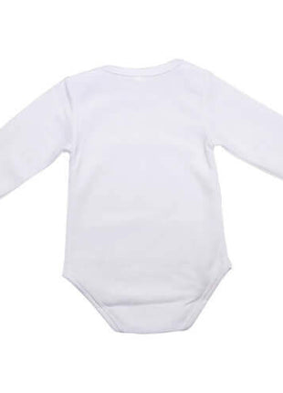 Baby Romper lange mouw in 5 maten voor sublimatie (E3-4A)