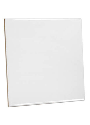 Keramische Tegel 20x20cm Wit Glanzend voor sublimatie