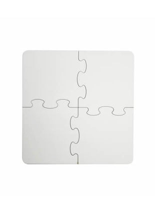Onderzetter Puzzel 19x19cm 4-delig van MDF voor sublimatie