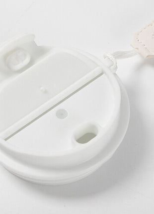 600 ml RVS Sublimatie Tumbler Wit met Deksel en Handvat