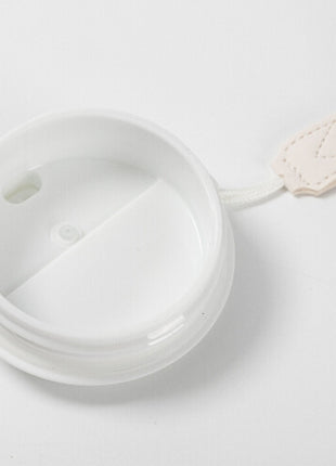 600 ml RVS Sublimatie Tumbler Wit met Deksel en Handvat