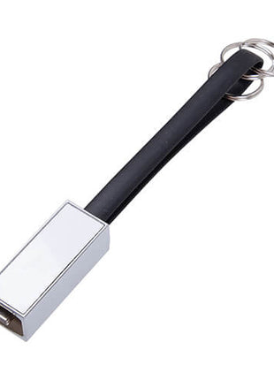 Sleutelhanger met USB-C & Lightning Kabel voor Sublimatie – Persoonlijke Oplaad- en Datakabel