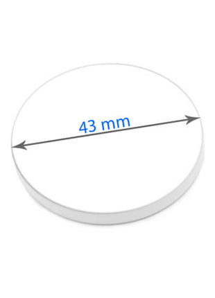 Pokerchip 43 mm voor sublimatie
