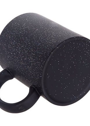 330ml (11oz) Magische Mok Mat Zwart Glitter voor sublimatie