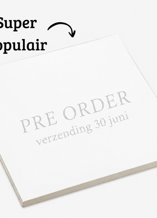 Verzending 30 juni PRE ORDER Sublimatie Tegel 10.8 x 10.8 cm Wit Glanzend