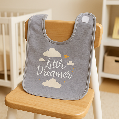 Slabbetje 29 x 37 cm Grijs voor sublimatie