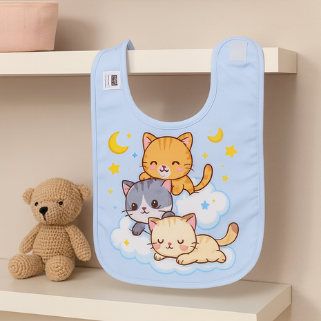 Slabbetje 29 x 37 cm licht Blauw voor sublimatie