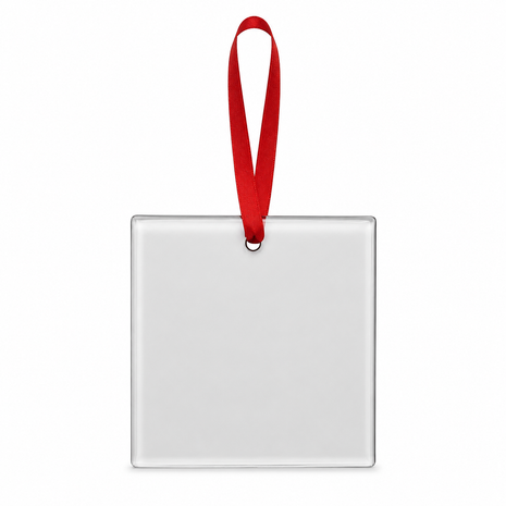 Glazen Vierkant voor Sublimatie Personaliseerbare Glastegel 7,6 x 7,6cm