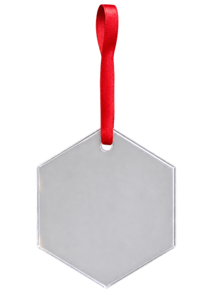 Glazen Hexagon voor Sublimatie Personaliseerbare Glazen Tegel met Zeskant Design