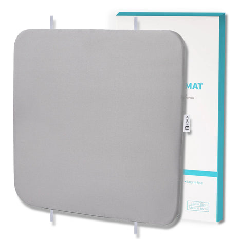 LOKLiK Heat Press Mat 38,1x38,1 cm grijze hittebestendige persmat voor sublimatie en transferpers