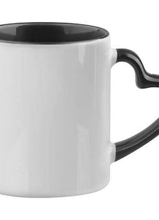 330ml (11oz) Duo Color Mok met hart oor (kies uw kleur) voor sublimatie