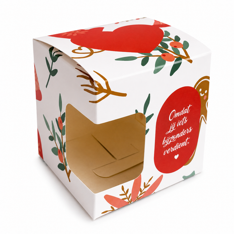 Winter Love Mokkendoosje – Feestelijk Cadeaudoosje voor Mok