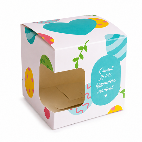 Paasei Mokkendoosje – Vrolijk Cadeaudoosje voor Mok