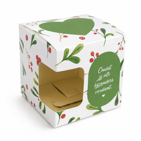 Hulst Kerst Mokkendoosje – Feestelijk Cadeaudoosje voor Mok