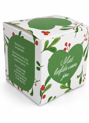 Hulst Kerst Mokkendoosje – Feestelijk Cadeaudoosje voor Mok