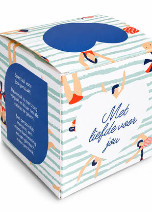 Pool Party Mokkendoosje – Zomers Cadeaudoosje met Zwemthema