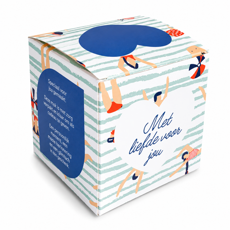 Pool Party Mokkendoosje – Zomers Cadeaudoosje met Zwemthema