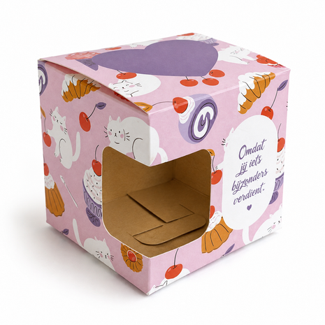 Katten&zoetigheid Mokkendoosje – Cadeaudoosje voor Mok