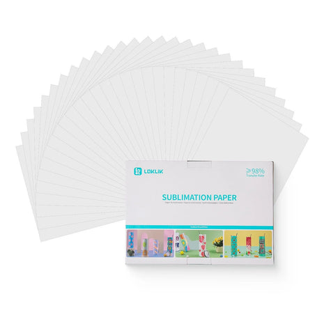 OKLiK sublimatiepapier A4 120 gram met 140 vellen voor sublimatieprints