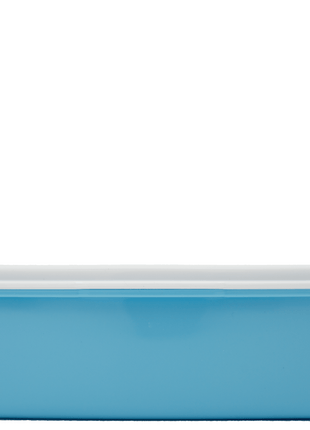 Broodtrommel / Lunchbox Blauw voor sublimatie
