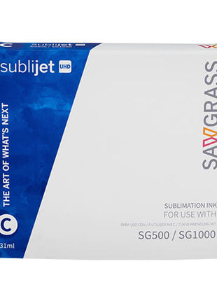 Sawgrass SubliJet UHD cyaan sublimatie inkt 31ML SG500 SG1000