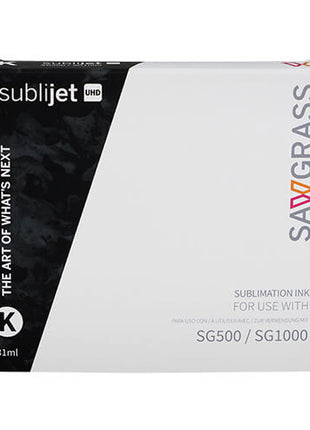 Sawgrass SubliJet UHD zwarte sublimatie inkt 31ML SG500 SG1000
