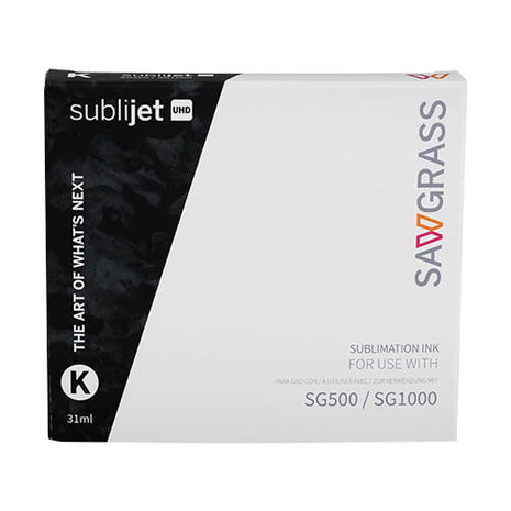 Sawgrass SubliJet UHD zwarte sublimatie inkt 31ML SG500 SG1000