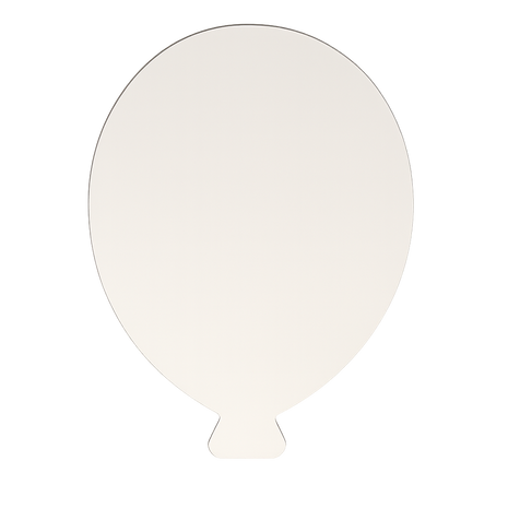 MDF Ballon voor sublimatie - afbeelding 1