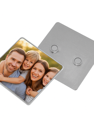 Vierkant Koelkastmagneet voor Sublimatie – Personaliseerbare Magneet