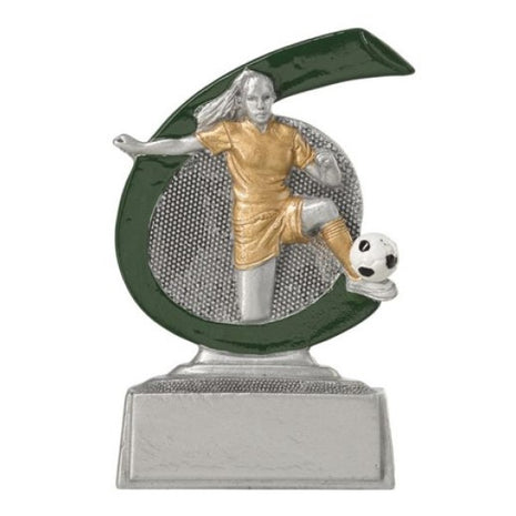 Vrouwenvoetbal Trofee – Dames Voetbal Prijs (Geschikt voor sublimatie)